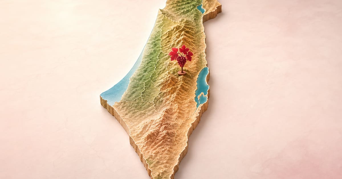 Israel Wine Regions: A Map to the 850-Meter Binyamin Vines