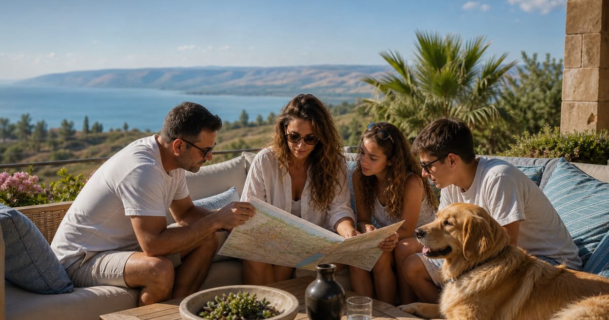 המלצות לתכנון חופשה באזור